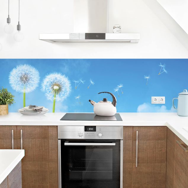Kitchen wall cladding - Flying Seeds