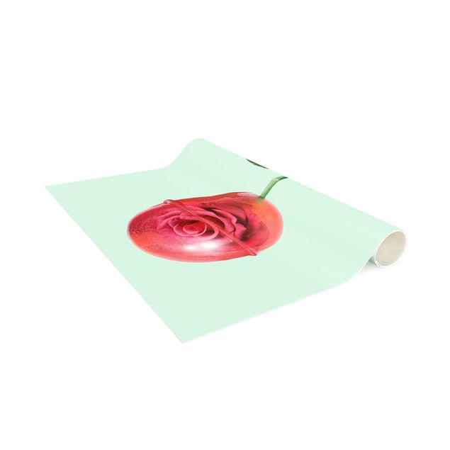 Floral rugs Rose With Lollipop