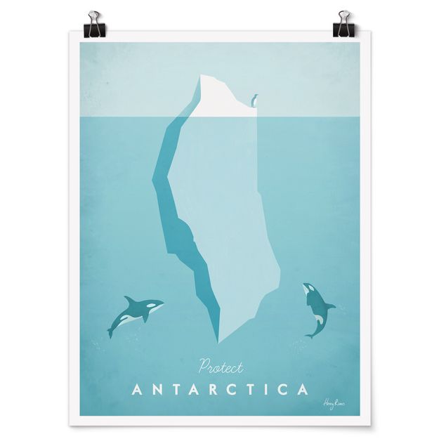 Poster - Travel Poster - Antarctica