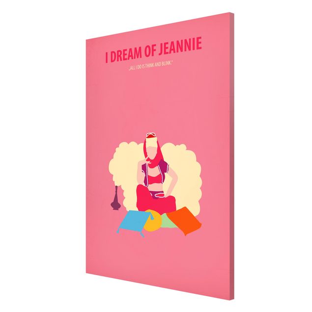 Magnetic memo board - Film Poster I Dream Of Jeannie