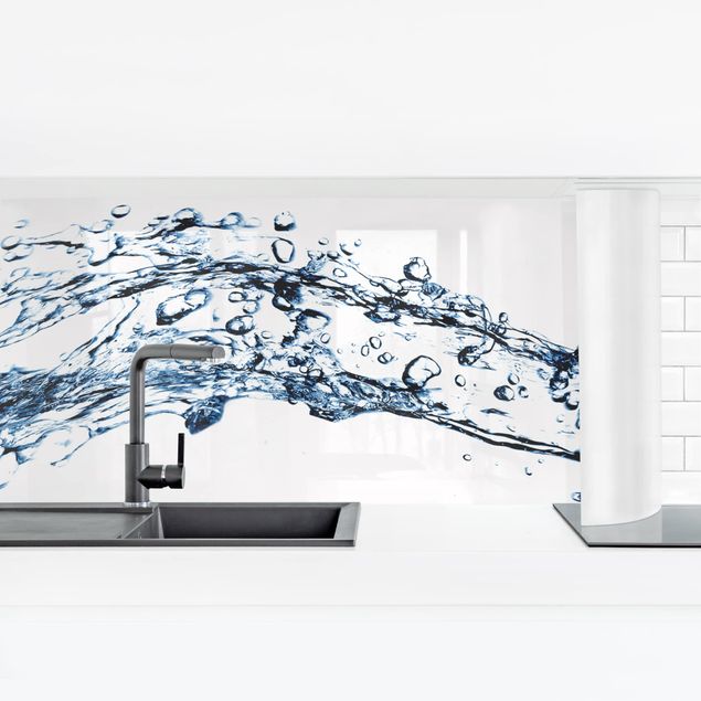 Kitchen wall cladding - Water Splash