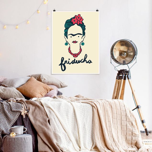 Poster art print - Frida Kahlo - Friducha