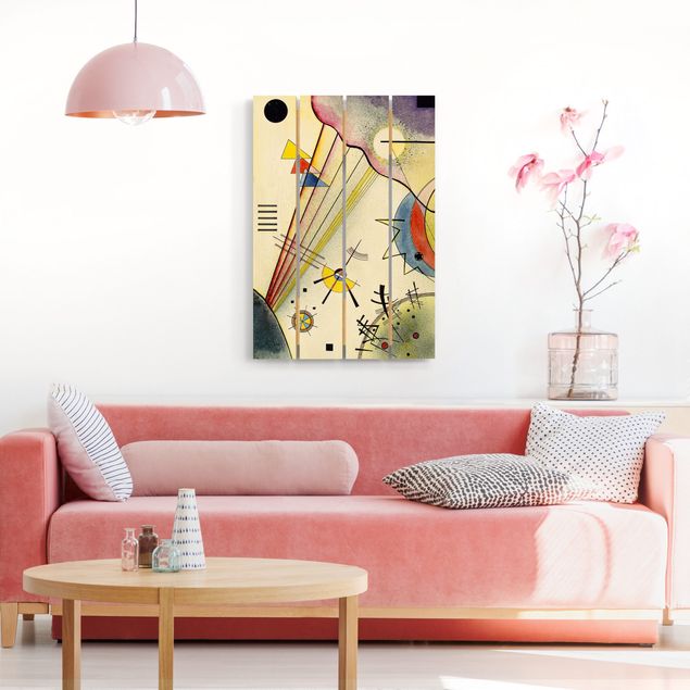Print on wood - Wassily Kandinsky - Significant Connection