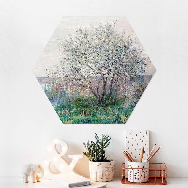 Forex hexagon - Claude Monet - Spring in Vétheuil