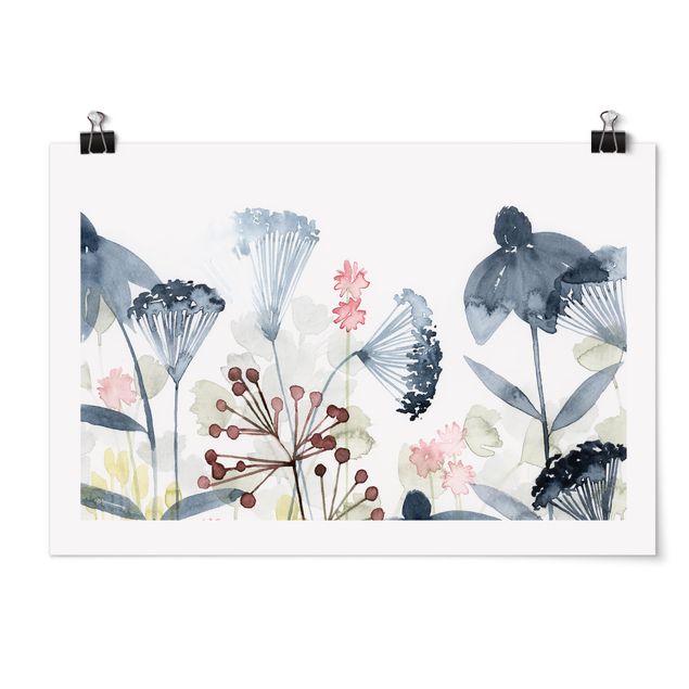 Poster - Wildflower Watercolour I