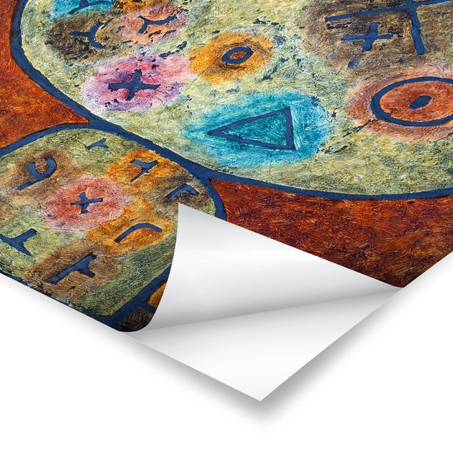 Poster art print - Paul Klee - Flowers in Stone