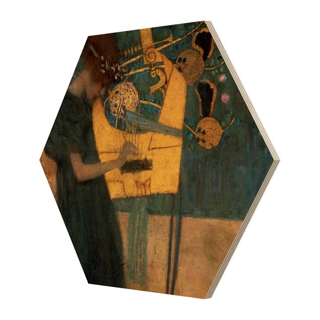 Wooden hexagon - Gustav Klimt - Music
