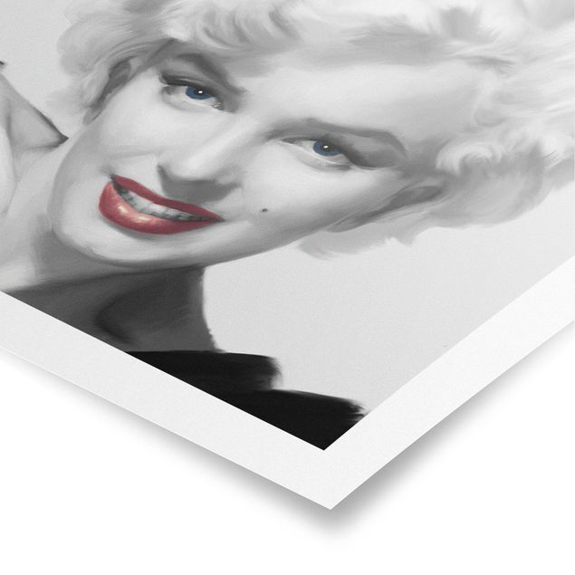 Poster - Marilyn On Sofa