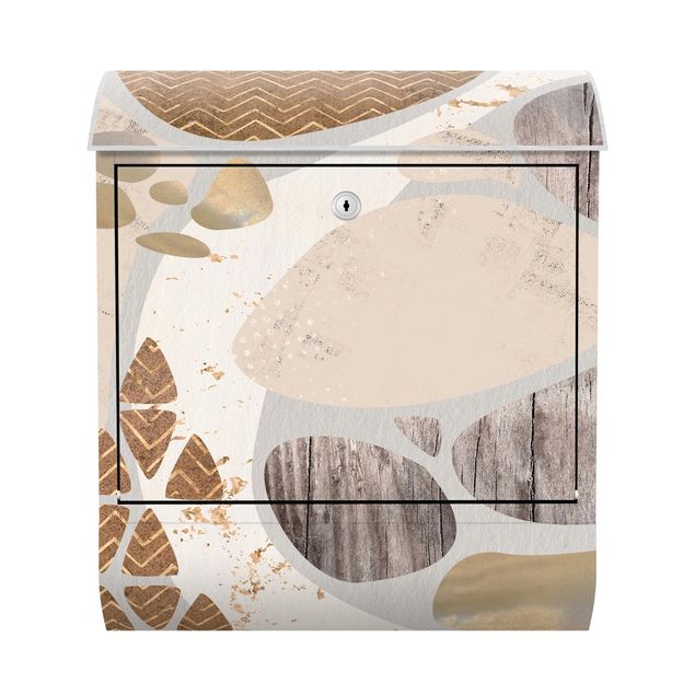 Letterbox - Abstract Quarry Pastel Pattern