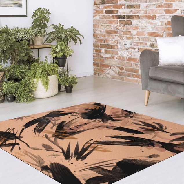 modern abstract rug Abstract Brushed Pattern Dream Phase