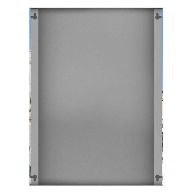 Magnetic memo board - White Greece