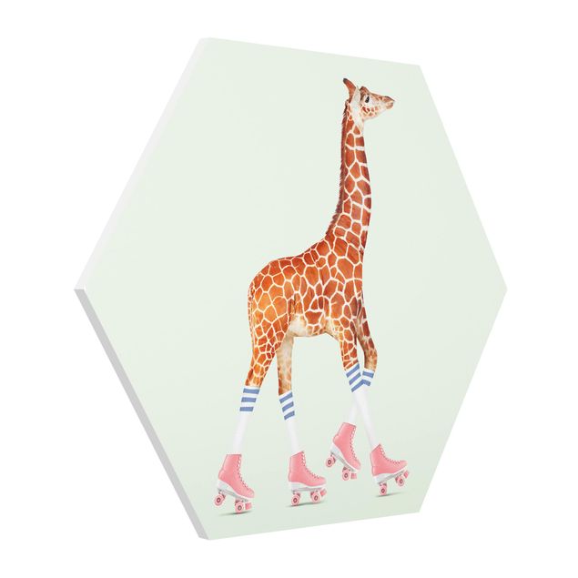 Forex hexagon - Giraffe With Roller Skates