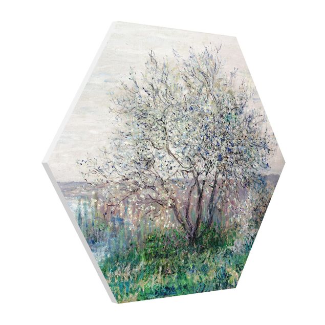 Forex hexagon - Claude Monet - Spring in Vétheuil