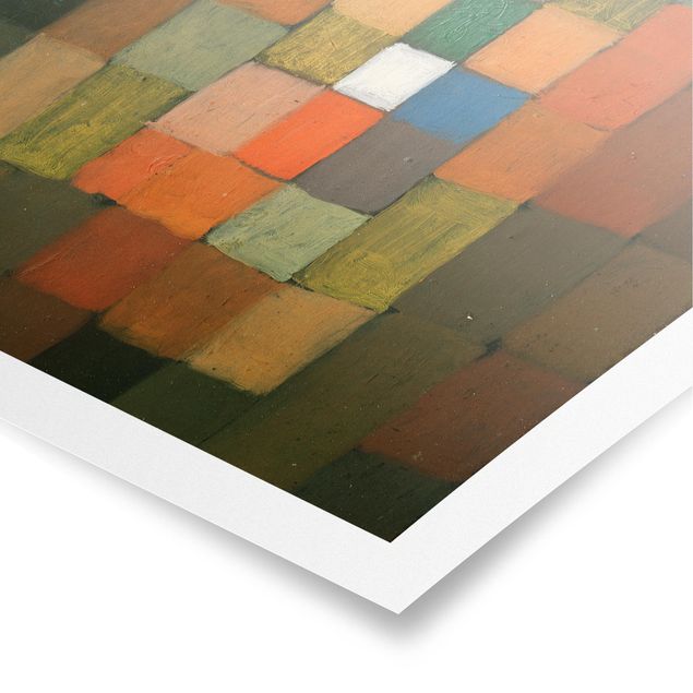 Poster art print - Paul Klee - Static-Dynamic Increase