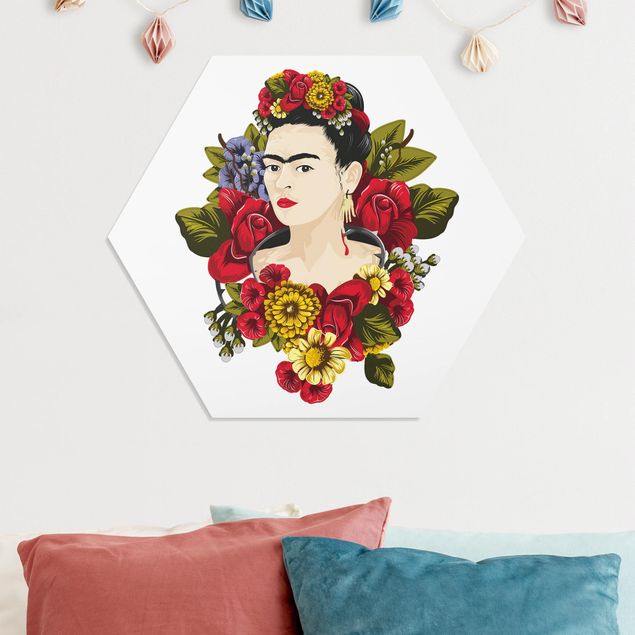 Forex hexagon - Frida Kahlo - Roses