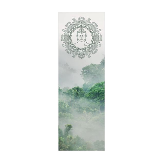 mandala rugs Buddha Mandala In Fog