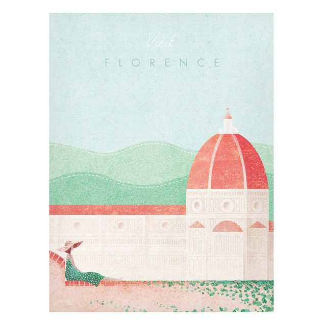 Magnetic memo board - Tourism Campaign - Florence