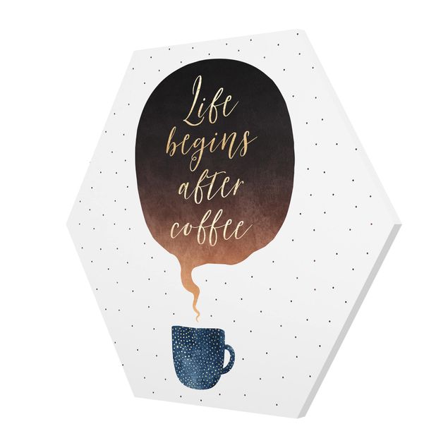 Forex hexagon - Life Begins After Coffee Dots