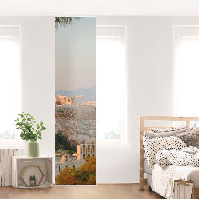 Sliding panel curtains set - Acropolis