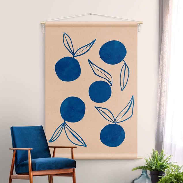 wall hanging decor Alina Buffiere - Oranges