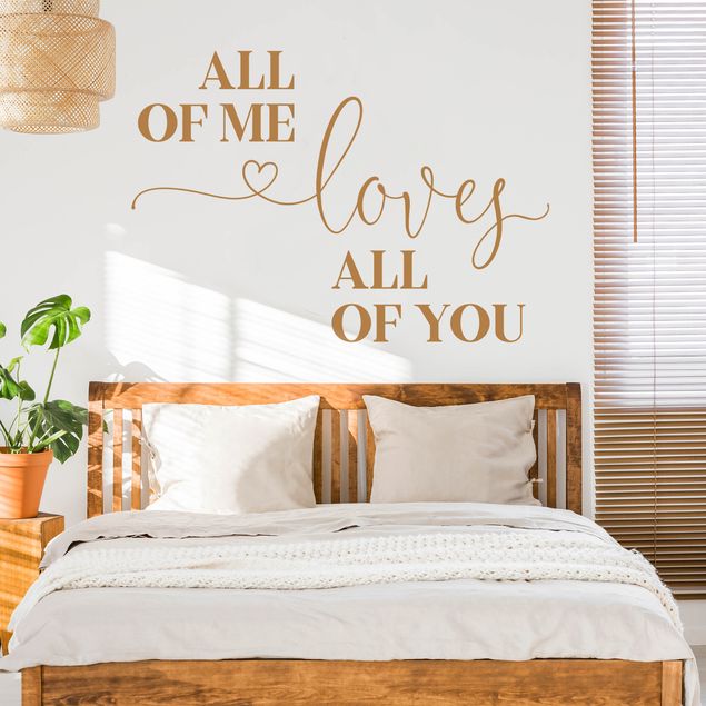 Family wall decal All Of Me