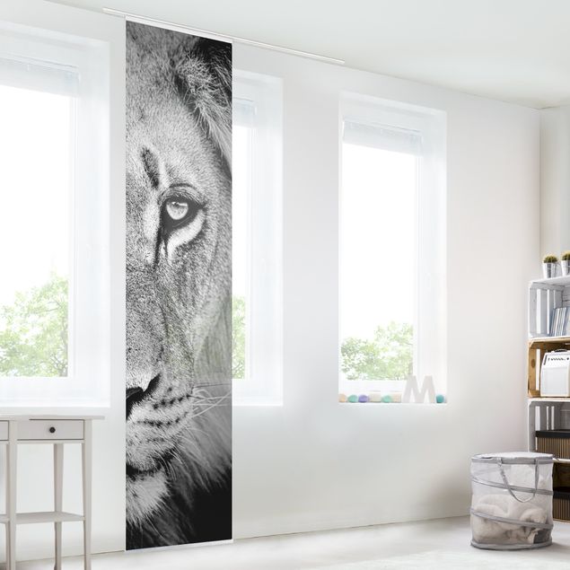Sliding panel curtains set - Old Lion