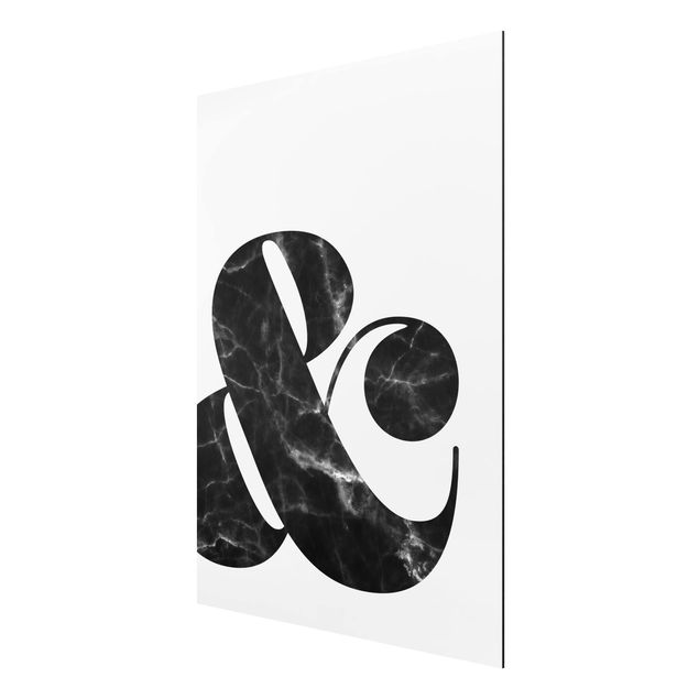 Print on aluminium - Ampersand Marble