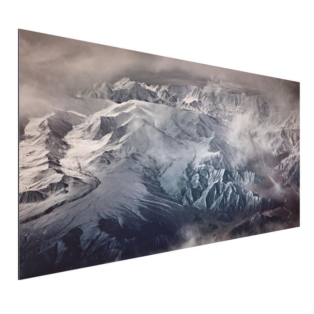 Print on aluminium - Mountains Of Tibet