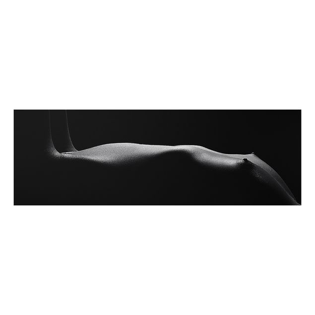 Print on aluminium - Nude in the Dark