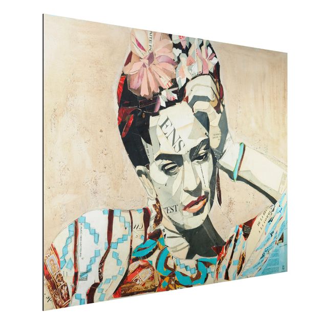 Alu dibond Frida Kahlo - Collage No.1