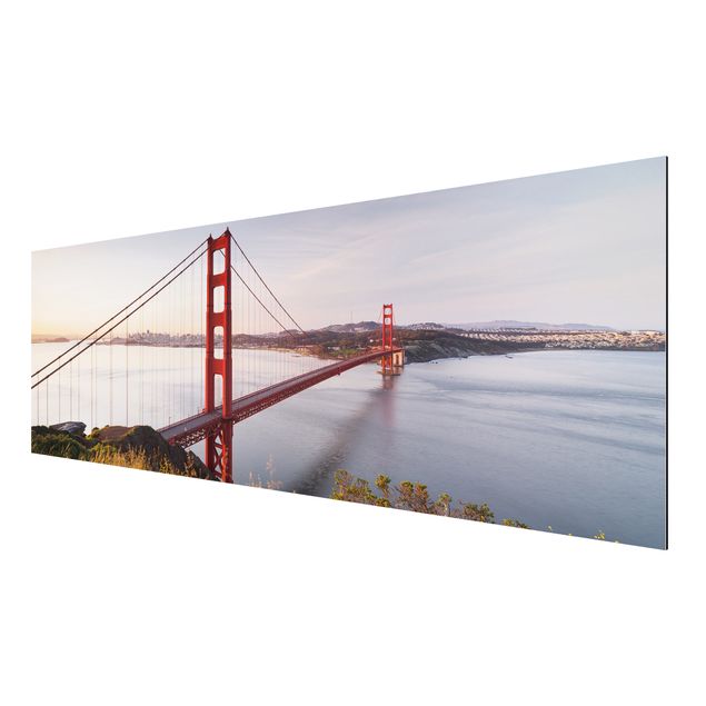 Print on aluminium - Golden Gate Bridge In San Francisco