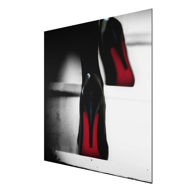 Print on aluminium - High Heels In Red