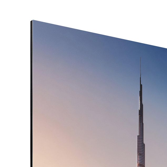 Print on aluminium - Heavenly Dubai Skyline
