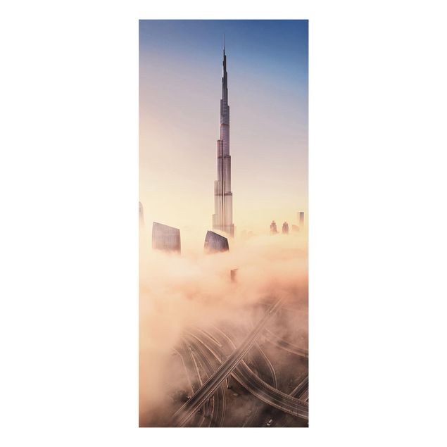 Alu dibond Heavenly Dubai Skyline