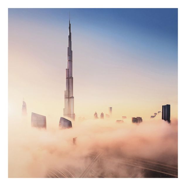 Alu dibond Heavenly Dubai Skyline