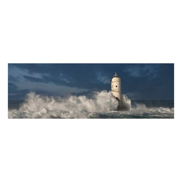Print on aluminium - Lighthouse On Sardinia