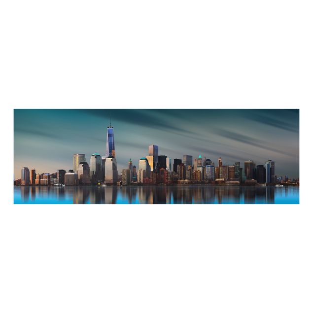 Print on aluminium - New York World Trade Center