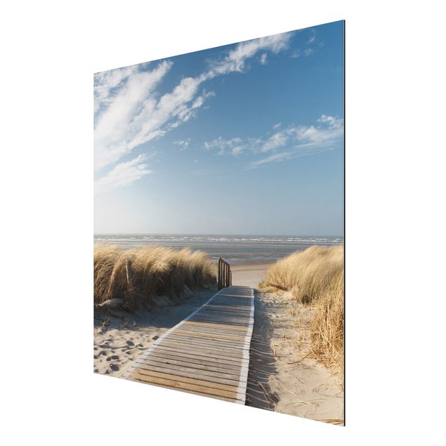 Print on aluminium - Baltic Sea Beach