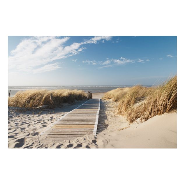 Print on aluminium - Baltic Sea Beach