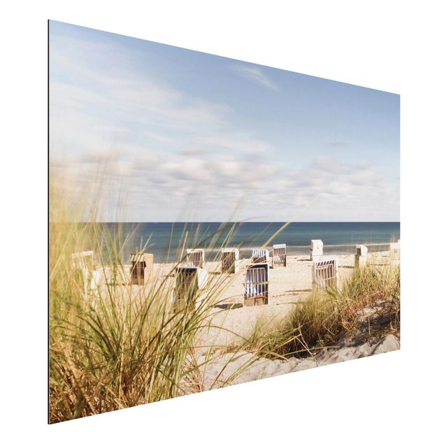 Aluminium dibond Baltic Sea And Beach Baskets