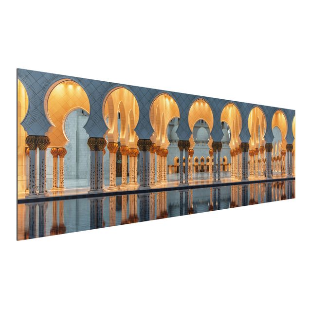 Aluminium dibond Reflections In The Mosque