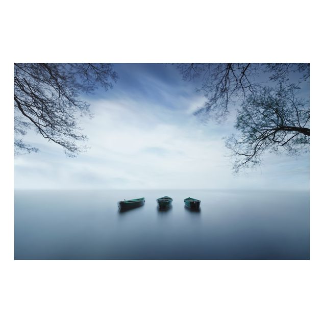 Print on aluminium - Calmness On The Lake