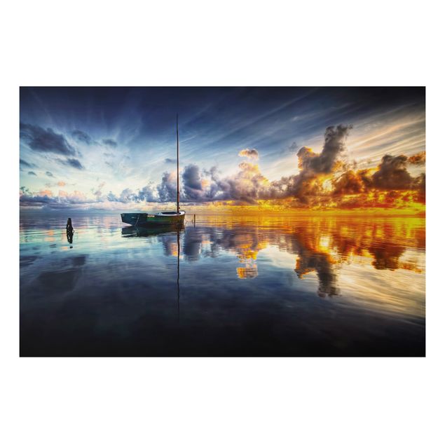 Print on aluminium - Time For Reflection