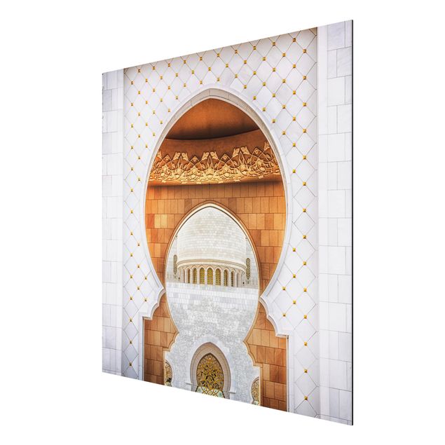 Print on aluminium - Gate To The Mosque