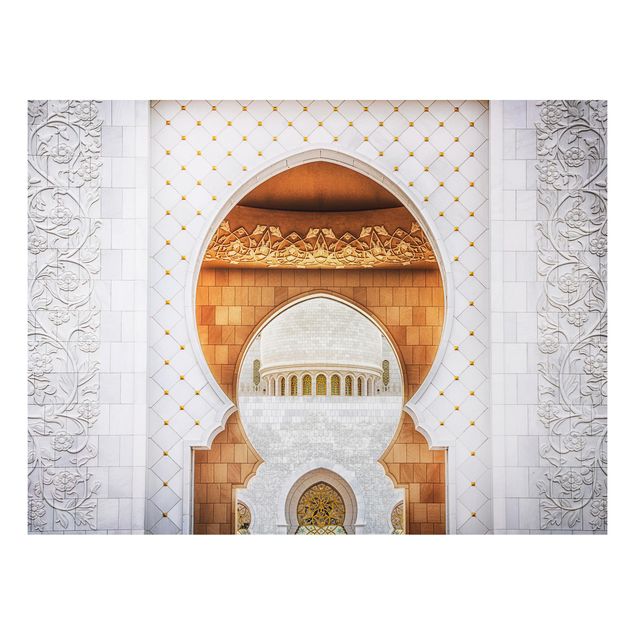Print on aluminium - Gate To The Mosque
