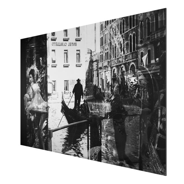 Print on aluminium - Venice Reflections