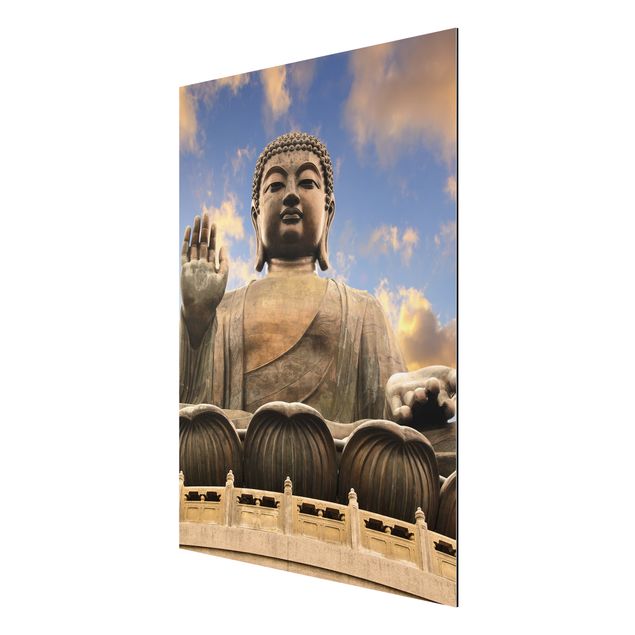 Print on aluminium - Big Buddha