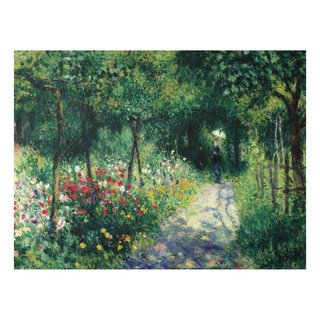 Print on aluminium - Auguste Renoir - Women In A Garden