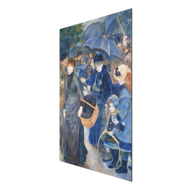 Print on aluminium - Auguste Renoir - Umbrellas