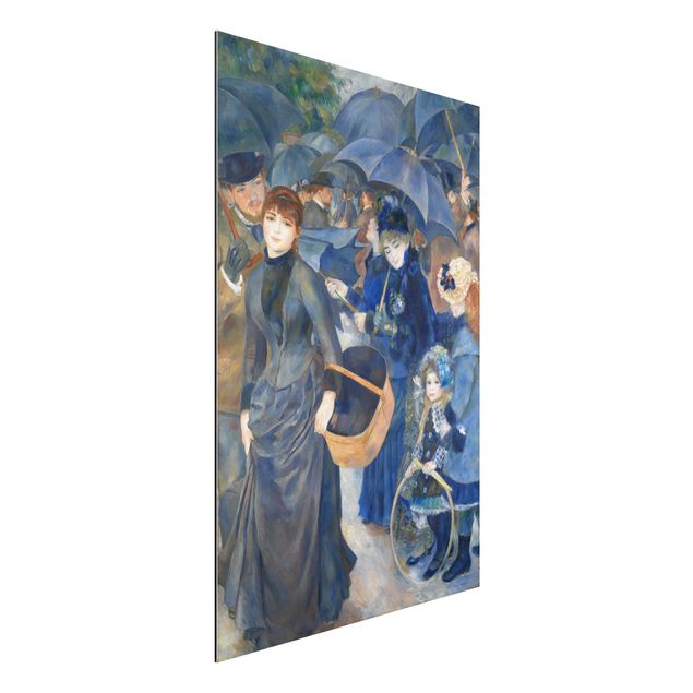 Alu dibond Auguste Renoir - Umbrellas